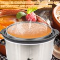 thumbnail image 4 of Wekvgz Stainless Steel Flan Pan Mold With Lid and Handle Dishwasher Safe Flan Making Mold Versatile Round Cake Baking Flan Maker for Cheese Cake Chocolate Pudding, 4 of 10