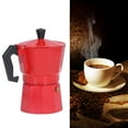 thumbnail image 6 of Coffee Pot Coffee Maker  Pot Italian Cafetiere Stovetop Coffee Maker 150ML 3 Cups Aluminum Coffee Pot Percolator Italian Cafetiere Household  Coffee Tea Maker, 6 of 8