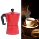 thumbnail image 1 of Cafetera italiana de aluminio con 3 tazas, cafetera moka, cafetera doméstica adecuada para uso en estufas, 1 of 7