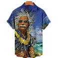 thumbnail image 3 of Camisas hawaianas de verano para hombre, camisas con estampado 3D para vacaciones en la playa, blusas casuales de manga corta para hombre, 3 of 5