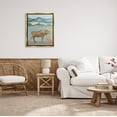 thumbnail image 3 of Stupell Industries Rustic Moose at Lake Animals & Insects Painting Gold Floater Framed Art Print Wall Art, 25 x 31, 3 of 10