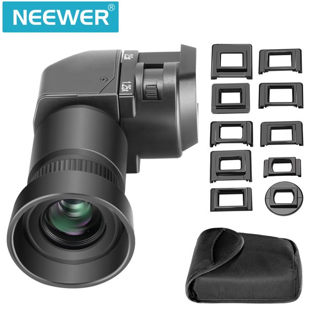 neewer-1-25x-2-5x-right-angle-viewfinder-with-8-mounting-adapters-for