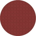 thumbnail image 1 of Ahgly Company Tapis Rond Lavable en Machine Intérieur Transitionnel Rouge Canneberge, 8 Pieds Rond, 1 of 7
