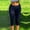 Navy, variant on JOANKDMI Capri Leggings for Women Stretchy Workout Cropped Pants Athletic Yoga Tights with Side Slit Detail Mid Rise Casual Summer Activewear Flattering Gym Fitness Training Bottoms