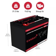 12v 75ah بطارية ليثيوم (lifepo4)