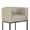 Gray-PU Leather, variant on ClinQ 26" Counter Height Bar Stools Set of 3, PU Leather Barrel Bar Chairs with Back and Arms for Kitchen Island, Darkgreen
