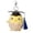 B, variant on Graduation Chick Plush Keychain 2026 Cute Stuffed Animal Bag Charm Gift