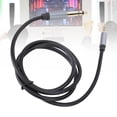 thumbnail image 1 of Cable de Altavoz, Conector de Oro de 24K Dorado Durabilidad Larga de 3.5 mm A 6.35 mm Cable EstéREO de Sonido Transparente Para Dispositivos de Cine en Casa para, 1 of 7