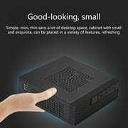 Qisuw FH06 Mini ITX Micro HTPC Host for Case Gaming Computer for Case USB 2.0 Desktop