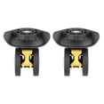 thumbnail image 1 of Miulika 2 Pieces Replacement Luggage Wheels A19 360 Rotation Wear Resistant Load Bearing, 1 of 8