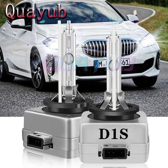 D1S HID Headlight Bulbs 35W White 6000k Bright For BMW 128i 2008-2013 High Low Beam