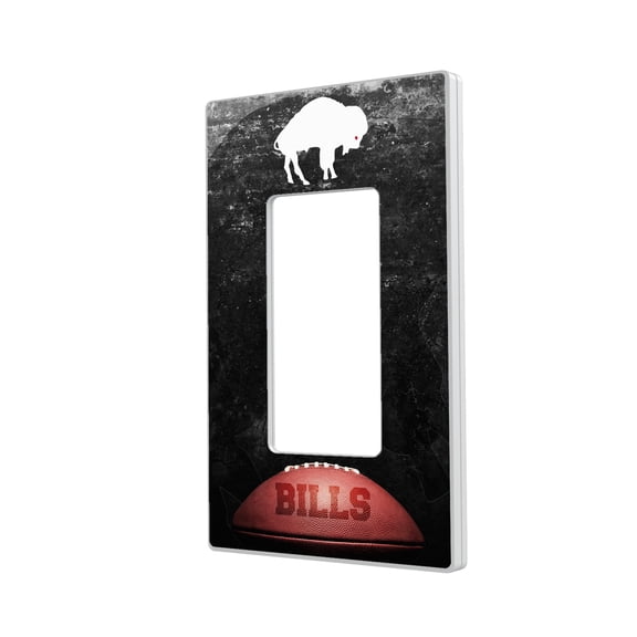 Buffalo Bills Legendary Design Single Rocker Lightswitch Plate