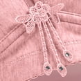thumbnail image 6 of No Underwire Classic Bra for Women, Full Coverage Scoop Neck Underwear with Adjustable Straps, Light Support for Daily Wear | VerBelle,Pink 2XL, 6 of 9