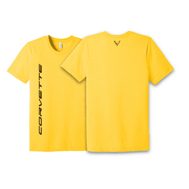 C8 Signature and Symbol T Shirt - Yellow XL