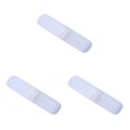 thumbnail image 4 of senveriont Tooth Brush Toothpaste Storage Box with Lid Dust-proof Portable Case Chopsticks Organizer Accessory Outdoor Camping Transparent White 3Set, 4 of 6