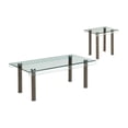thumbnail image 2 of Furniture of America Ramey Contemporary 2-Piece Coffee Table Set, Champagne, 2 of 9
