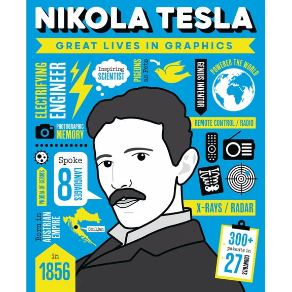 Pre-Owned Great Lives in Graphics: Nikola Tesla (Hardcover) 1787081133 9781787081130