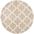 thumbnail image 4 of SAFAVIEH Montreal Lennart Geometric Quatrefoils Shag Area Rug, Beige/Ivory, 6'7" x 9'6", 4 of 10