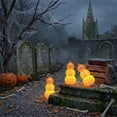 thumbnail image 5 of Steadline LED Tabletop Lantern,Battery Operated Pumpkin Shaped Light With Flameless Design,Portable Holiday Lamp For Mantel Window Display Indoor Gathering And Seasonal Scene Styling(Orange), 5 of 6