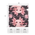 thumbnail image 4 of Naloa Chibi Axolotl Sakura Fantasy Mailbox Covers Magnetic Post Box Cover Post Letter Box Cover Garden Decor-25.5x21 in, 4 of 8