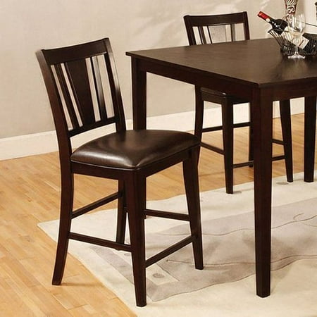 Furniture Of America CM3325PC 2PK Bridgette Counter Height