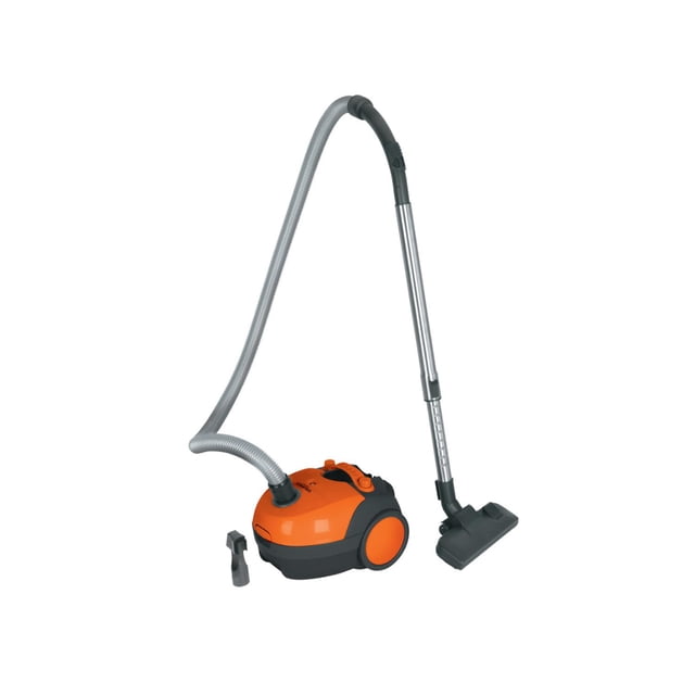 Aspiradora canister 1.2 L, Truper naranja