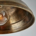 thumbnail image 4 of 18 Inch 1 Light Pendant In Urban/Industrial Style 11.5 High By 18 Wide-Oxidized Brass Finish    -Traditional Installation Capital Lighting 330311Xb, 4 of 7