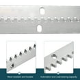 thumbnail image 4 of Uxcell Steel Gear Rack, 2 Pack Total 3.3 ft Heavy Duty Reinforced Rack with Mounting Hardware Straight Gear, 4 of 8