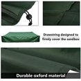 thumbnail image 5 of Oxford Cloth Sandbox Protection Cover, Durable and UV-Resistant Sandbox Canopy for Sandpit and Furniture, Portable Sandbox Cover with Drawstring (Green), 5 of 5