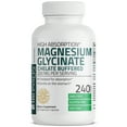 thumbnail image 3 of Bronson Magnesium Glycinate 200 MG per Serving Chelated for High Absorption, Gentle On Stomach, Non-GMO, 240 Vegetarian Capsules, 3 of 4