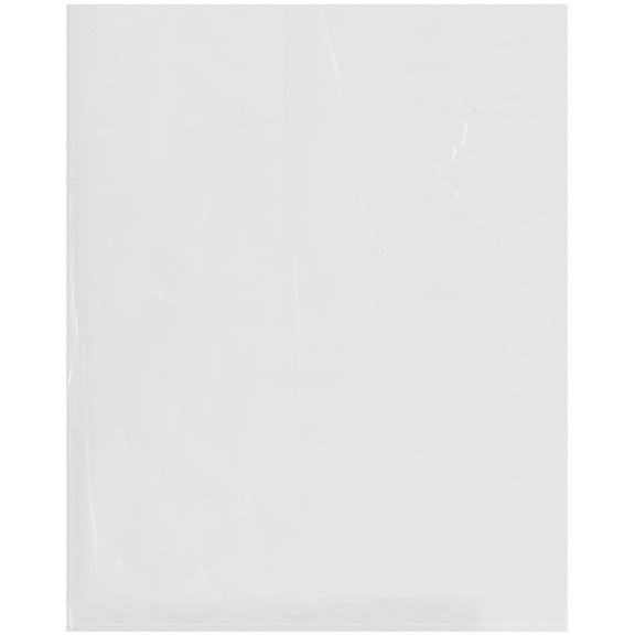 Plymor 16" x 20" (Pack of 50), 4 Mil Flat Open Clear Plastic Poly Bags