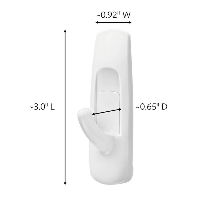 MiyaEpock COMMAND X•8Standard Command Universal Frame Hanger, Holds 8 lbs, White, Decorate