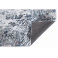 thumbnail image 3 of 2â€™ x 7â€™ Gray Blue Abstract Galaxy Runner Rug, 3 of 3
