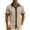 Beige, variant on Summer Men's Long Sleeve Crew Neck T ShirtSolid Color Breathable Sport Outer Casual Wear Top