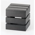 thumbnail image 2 of Cal-Mil 1944-6-60 Bamboo 6 H x 6" Square Crate Riser", 2 of 2
