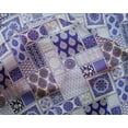 thumbnail image 5 of oneOone Silk Tabby Dark Blue Fabric Patchwork Sewing Fabric By The Yard Printed Diy Clothing Sewing Supplies 42 Inch Wide-0W, 5 of 6