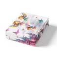 thumbnail image 4 of Erosebridal Girly Pink Castle Comforter Cover Queen, Fairy Tale Bedding Queen Size, Princess Style Decor, Reversible, 4 of 7