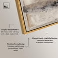 thumbnail image 4 of Lintel of Time II Framed High-Gloss Acrylic Glass Wall Art Boho Living Room Art by Art Remedy, Gold Frame, 20 x 24, 4 of 7
