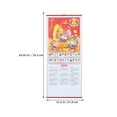 thumbnail image 6 of ELAYARD 2-Pack Chinese Hanging Wall Calendars 2024 Monthly Planner Scroll for Home and Office Organization, 6 of 7