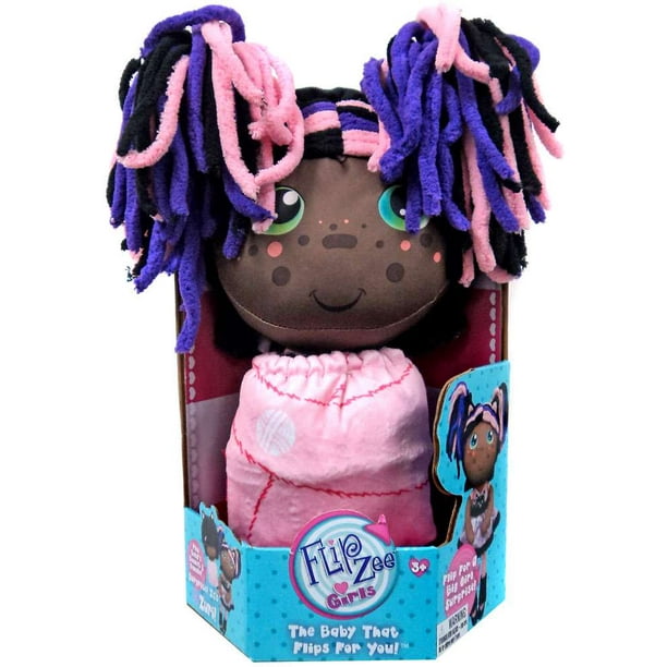 FlipZee! Girls Zuri Kitty Plush [African American]