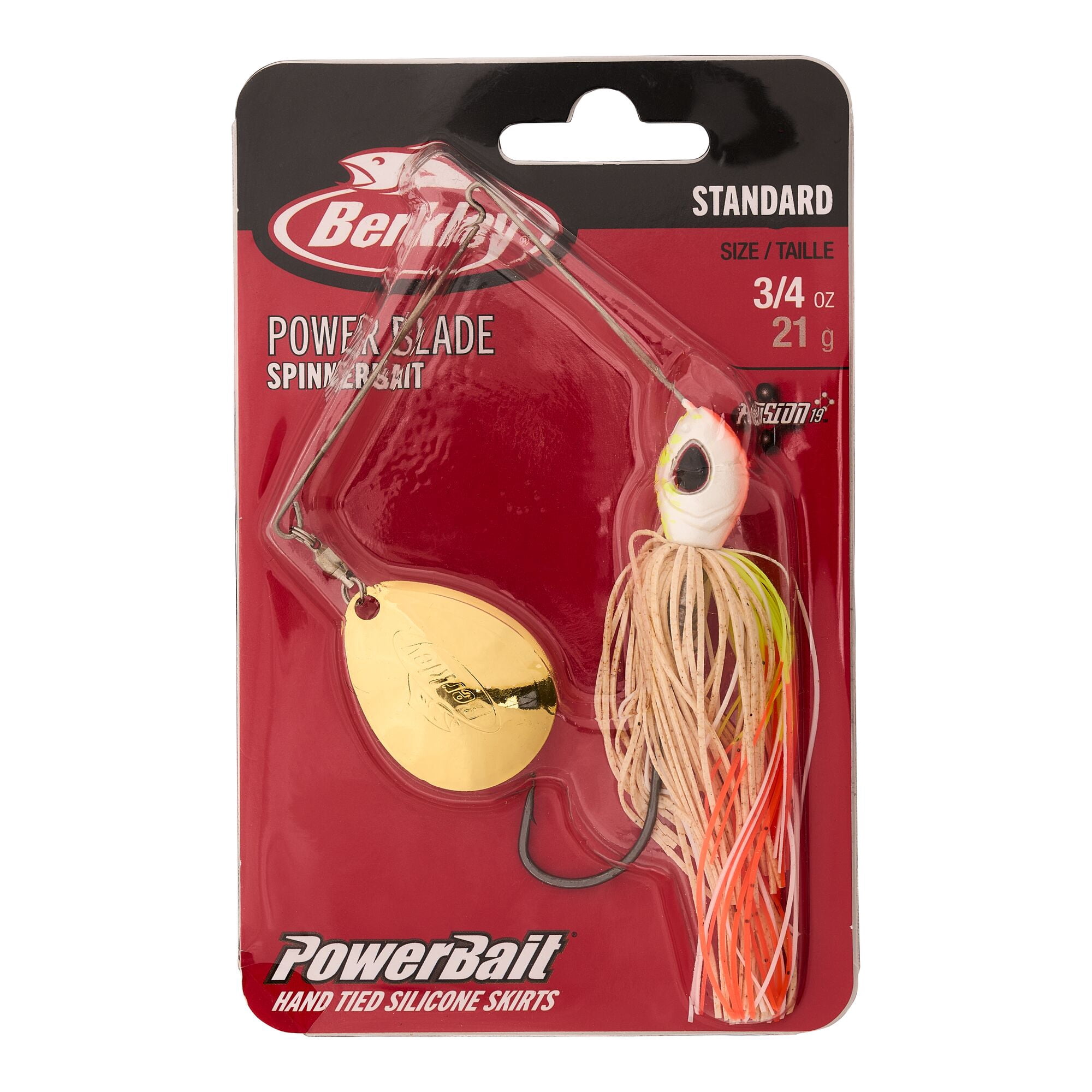 Berkley Power® Blade Standard, Spinnerbaits, Coleslaw/Gold (1 Count)