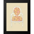 thumbnail image 2 of Zarris, Chariklia 12x14 Black Modern Framed Museum Art Print Titled - Decorative Chair I, 2 of 5