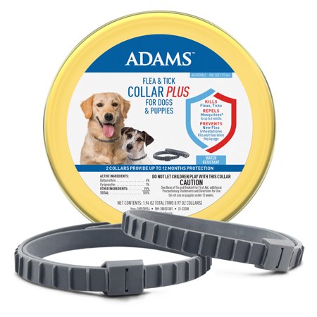 UPC: 0039079002387 | Adams Flea & Tick Collar Plus for Dogs & Puppies  2 Pack  One Size