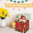 thumbnail image 3 of YAOMOBB Cash Gift Box Happy Birthday Money Box Funny Pull Type Cash Storage Container with Clear Card Slot, 3 of 5