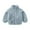 Blue, variant on Fesfesfes Toddler Fleece Jacket Baby Grils Plush Outwear Boys Zipper Solid-color Thick Kids Warm Coat