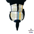 thumbnail image 4 of Barkertime Blue and Yellow Plaid Washable Dog Diaper - Made in USA, 4 of 7