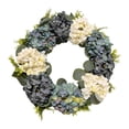thumbnail image 4 of Corona de Coronas de flores artificiales 16 "Decoración para el hogar Colgante Granja Corona rústica Coronas de primavera para la puerta, 4 of 9