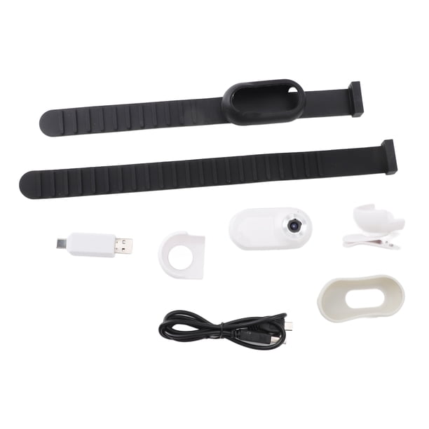 Cámara de Cuello de Mascotas, Cámara de Deportes de Mascotas USB Recargable de 170 Gran Angular HD 1080P LCD Pantalla Soporte de Video Y Función Fotográfica para Gatos