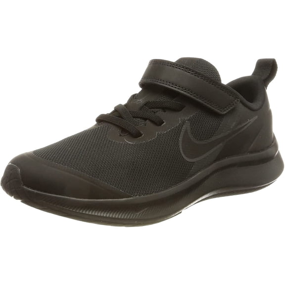 Nike Tanjun Sneaker - Kids Black/Black-dk Smoke Grey 3.5 Big Kid