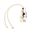 thumbnail image 3 of Yooshoverk Ladies Fashion Winding Universe Solar System Bead Necklace Jewelry, butterfly costume women, gold jewelry for women, 3 of 9